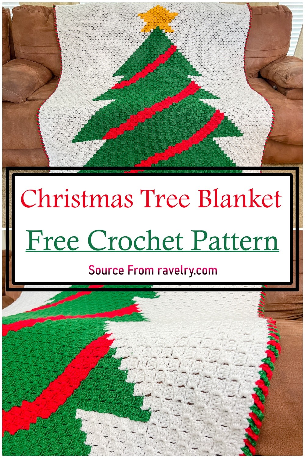 Christmas Tree Blanket
