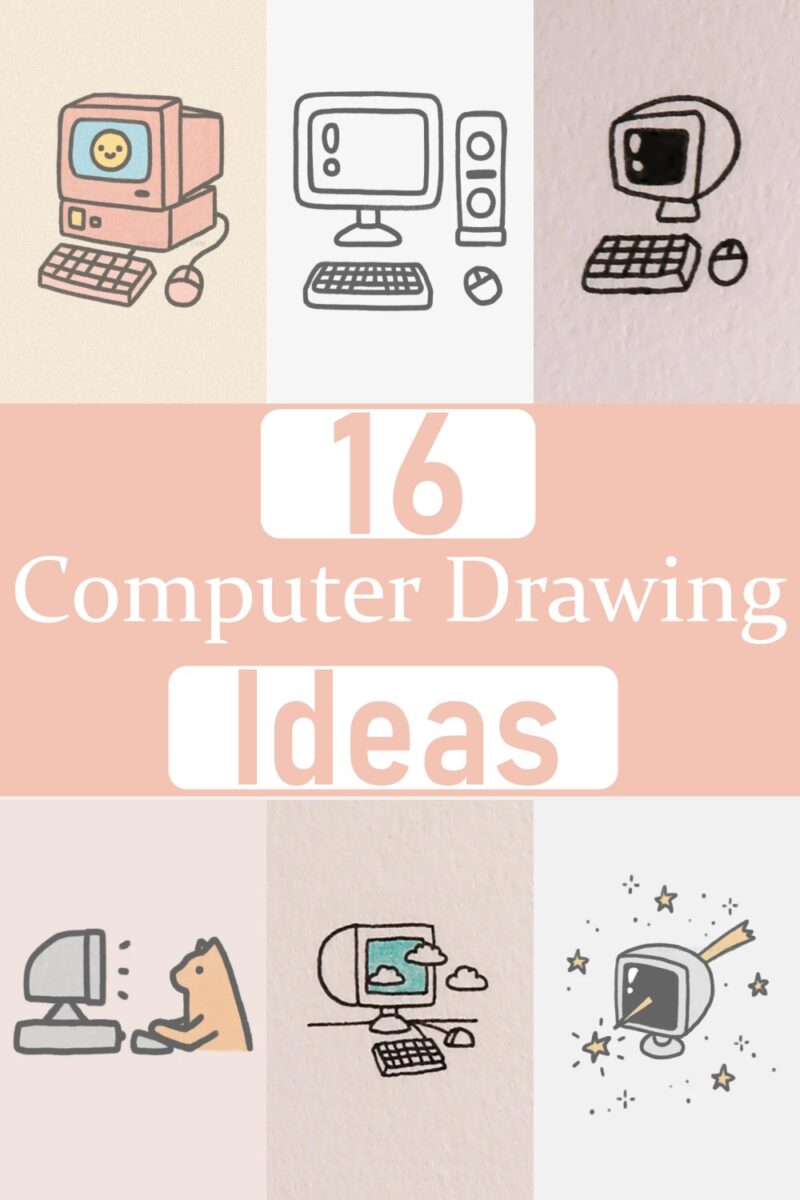 16 Computer Drawing Ideas For Everyone To Try DIYs Craftsy