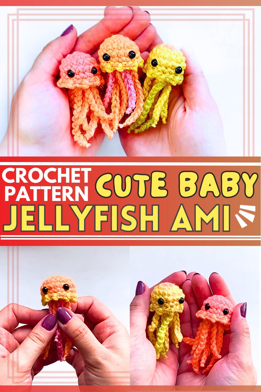 Crochet Baby Jellyfish Tutorial