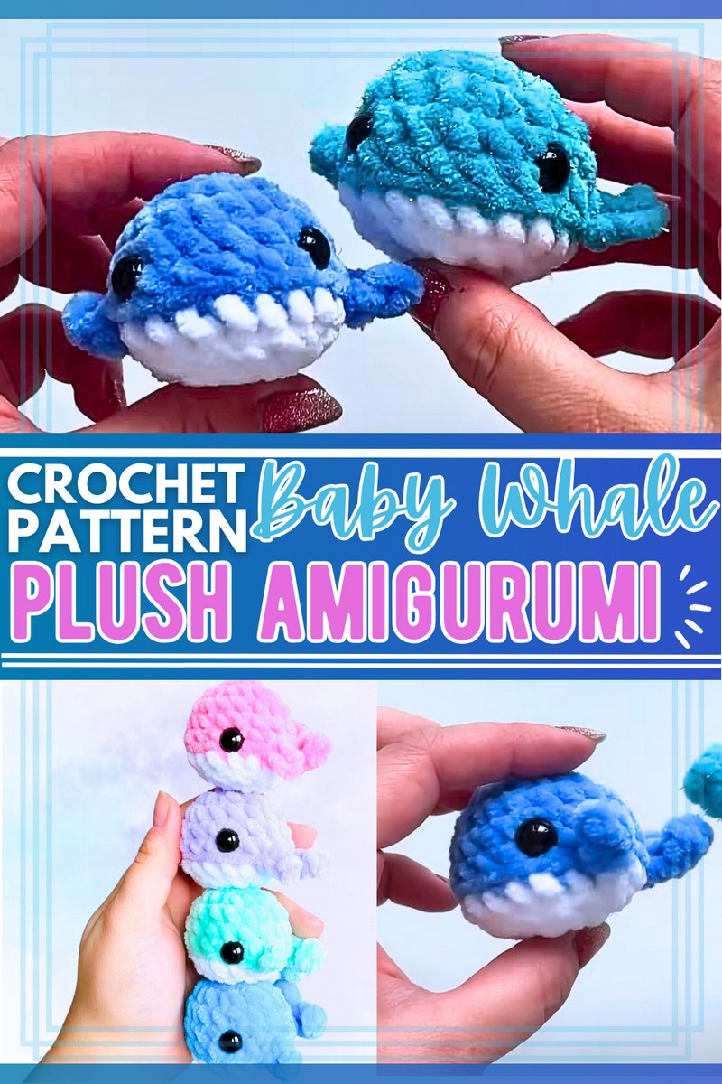 Crochet Baby Whale Tutorial 