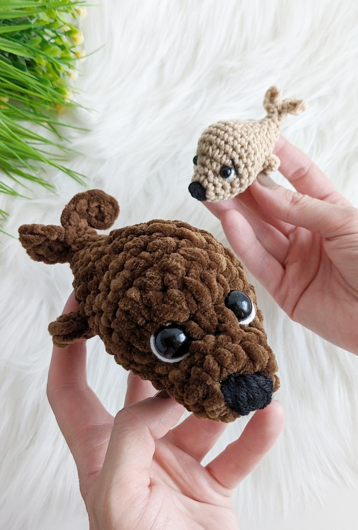Crochet Seal Amigurumi