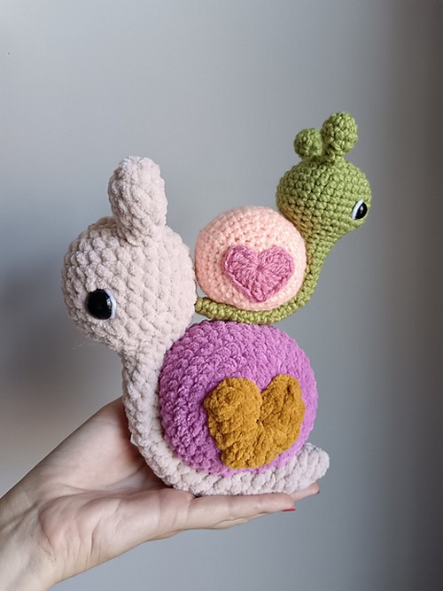 Crochet Snail Amigurumi