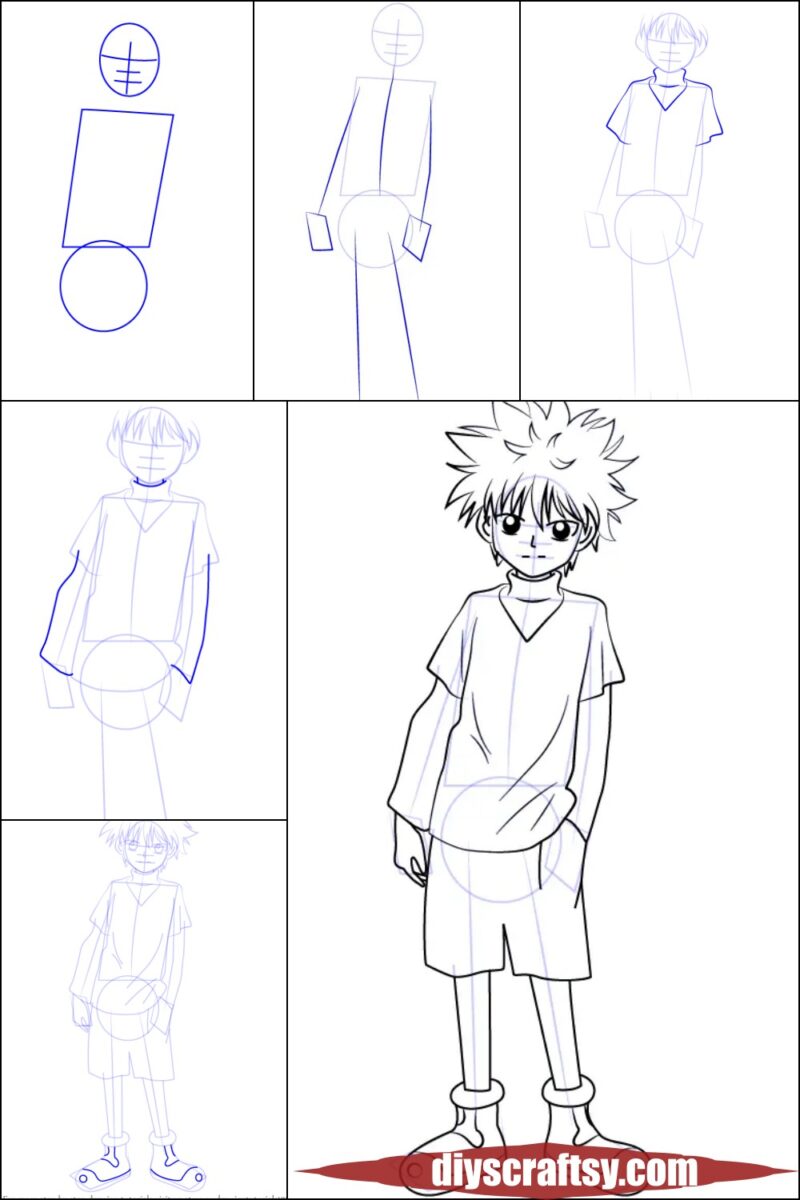 12 Hunter X Hunter Drawing Ideas In Style - DIYsCraftsy