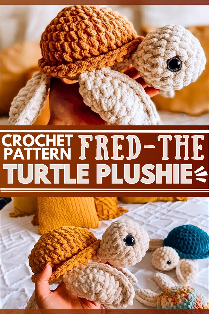 FRED THE TURTLE PLUSHIE