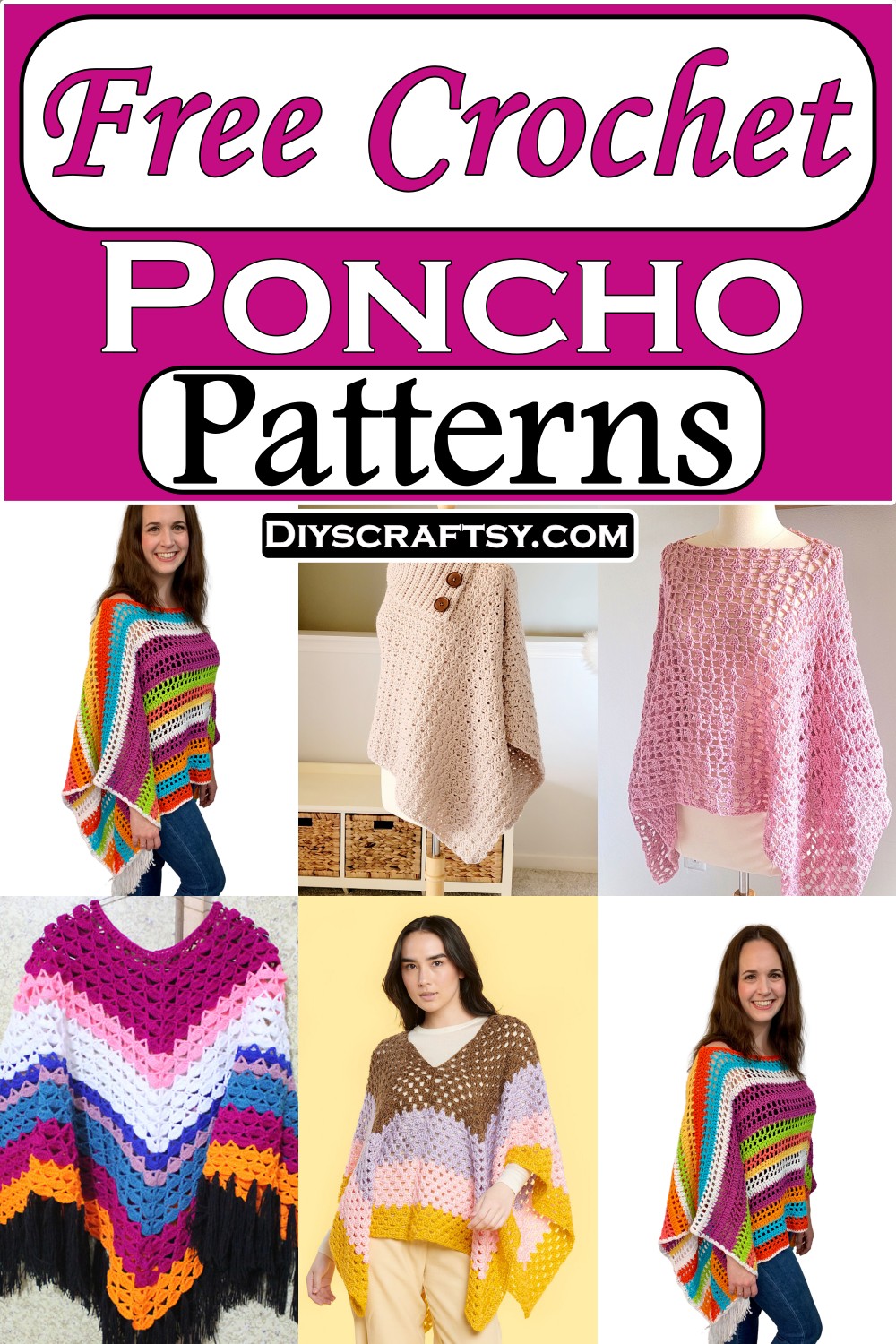 Free Crochet Poncho Patterns