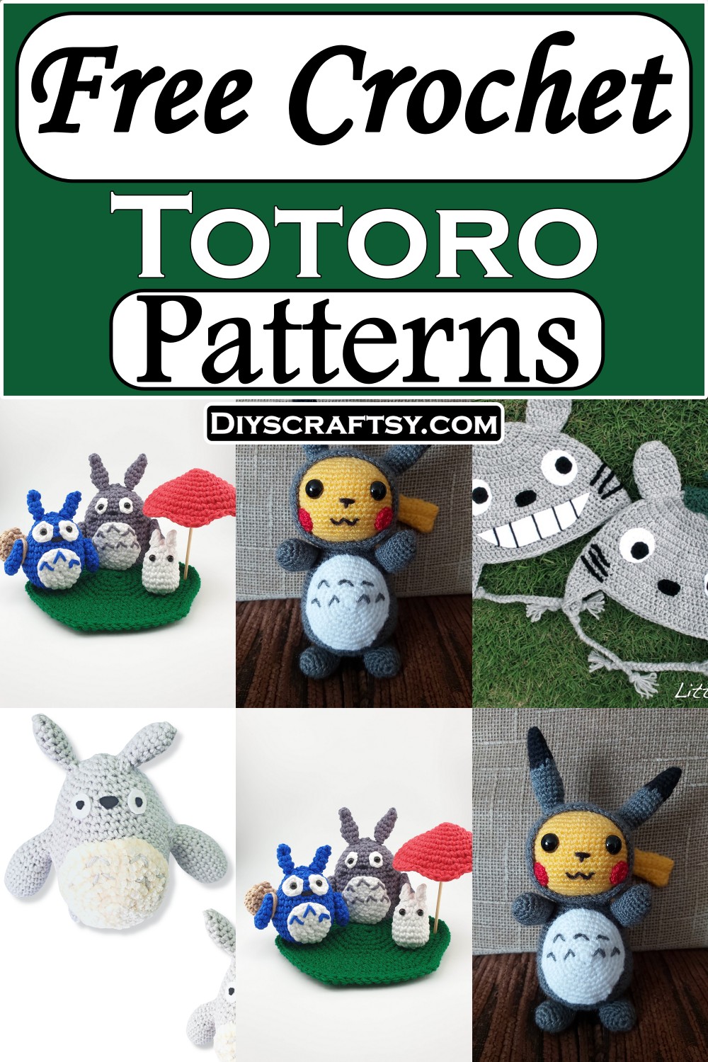 Free Crochet Totoro Patterns