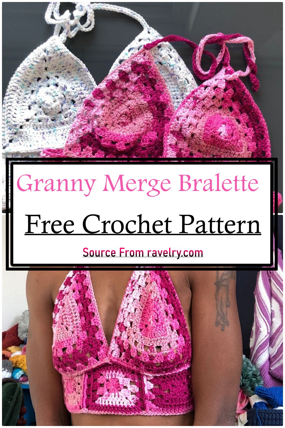 Granny Merge Bralette