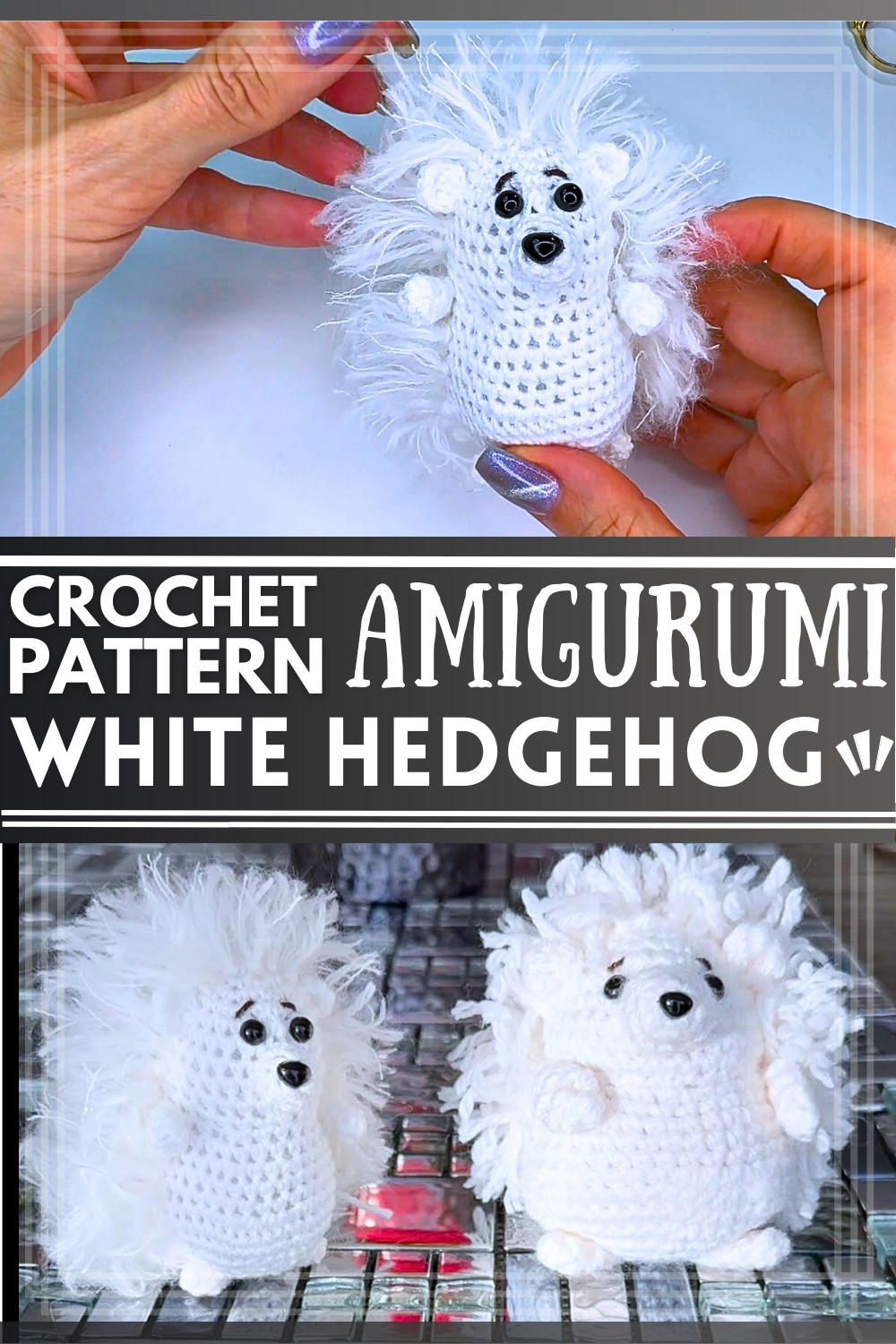 Let's Crochet an Amigurumi Hedgehog 