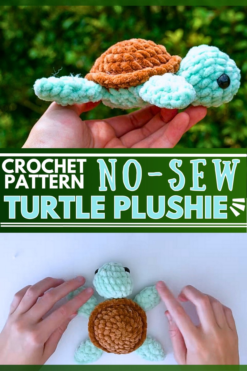 No-Sew Amigurumi Turtle Pattern
