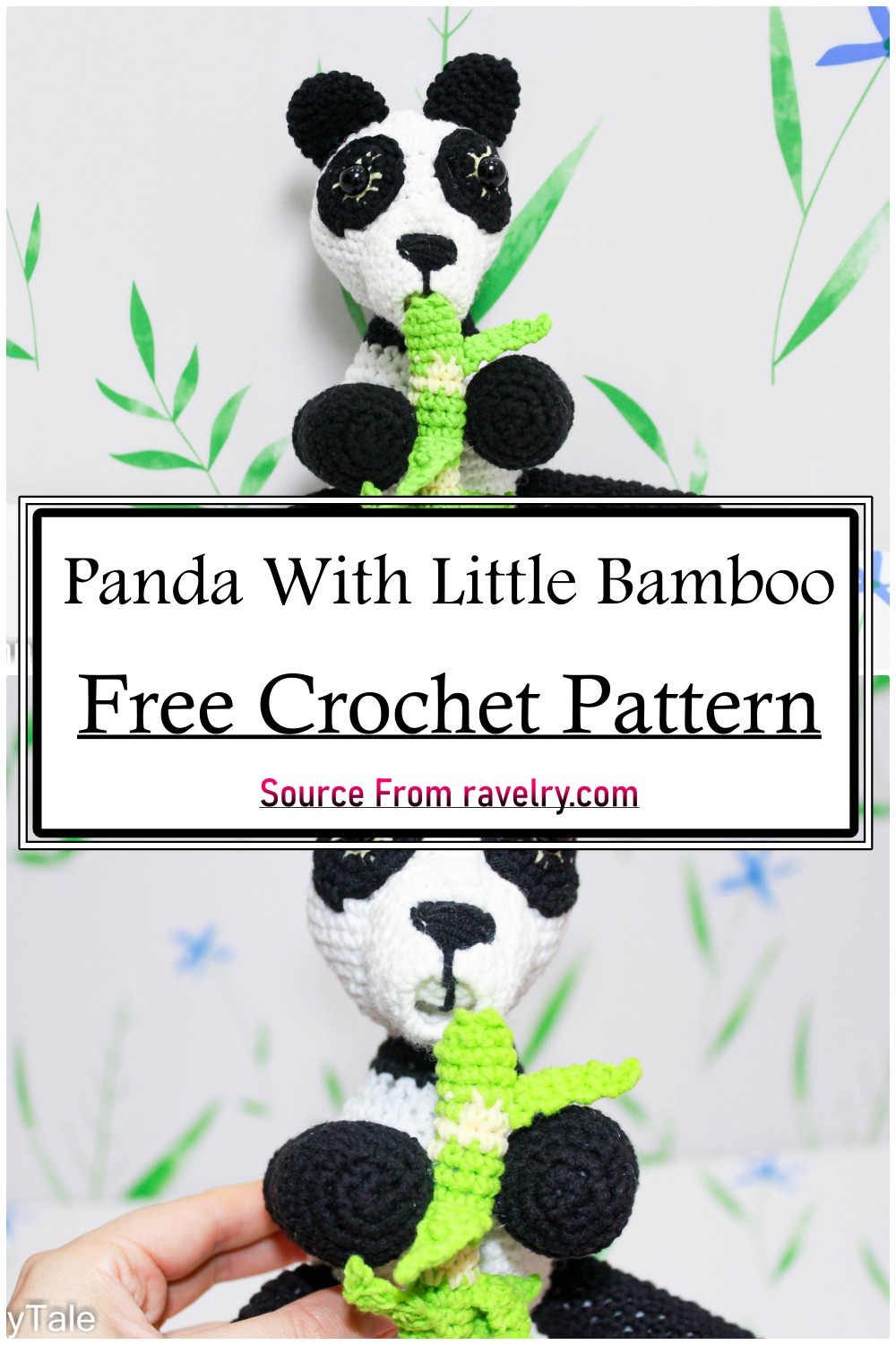Panda With Little Bamboo
