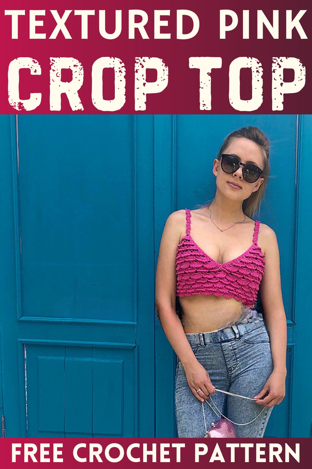Pink Crop Top