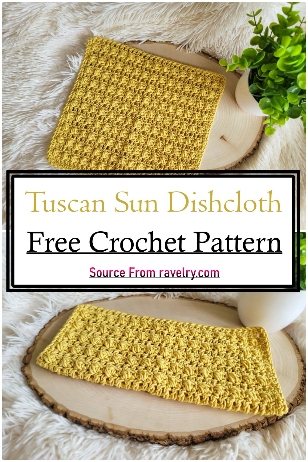 Tuscan Sun Dishcloth
