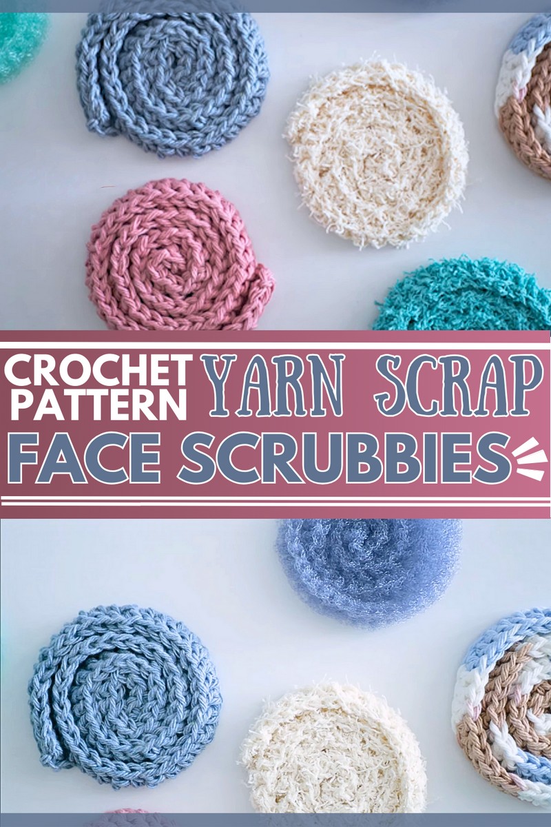 YARN SCRAP FACE SCRUBBIES
