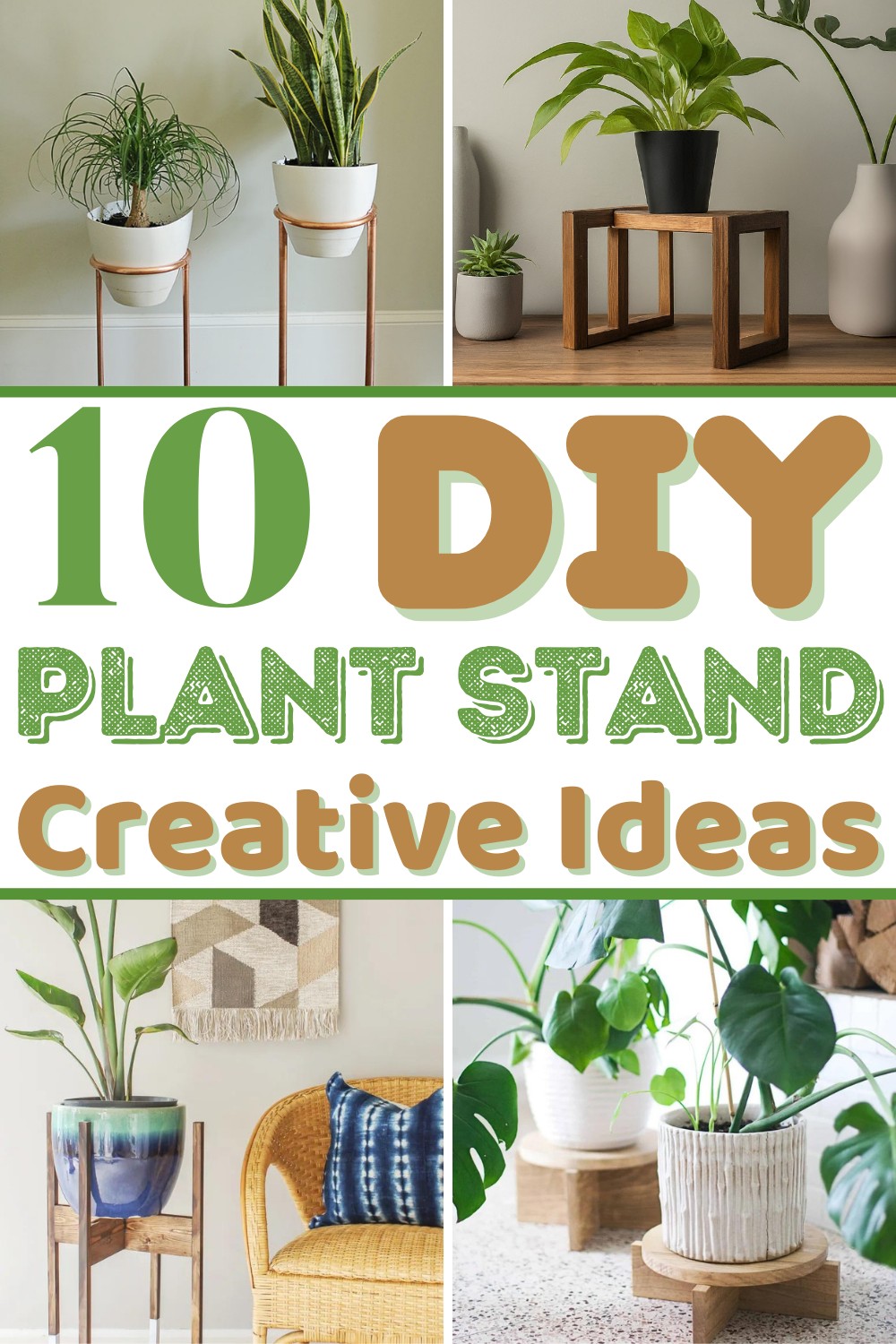 10 Creative DIY Plant Stand Ideas