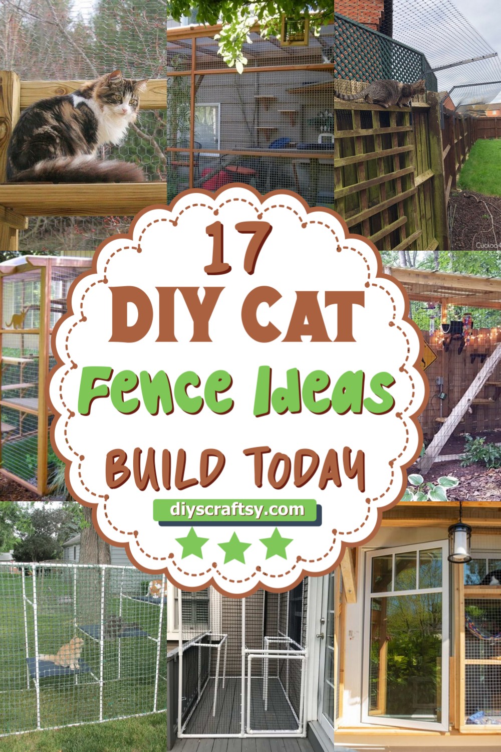 17 DIY Cat Fence Ideas You Can Build Today
