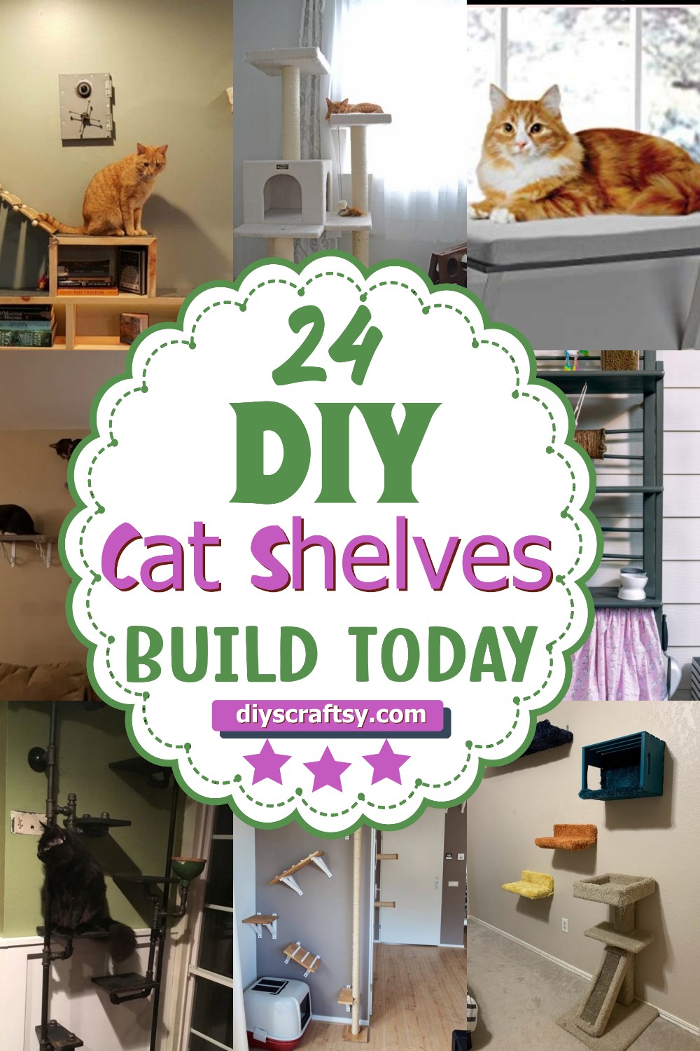 24 DIY Cat Shelves You Can Build Today