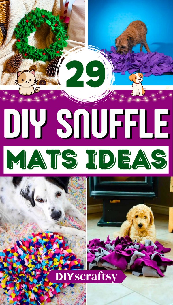29 DIY Snuffle Mat Ideas You Can Make Easily