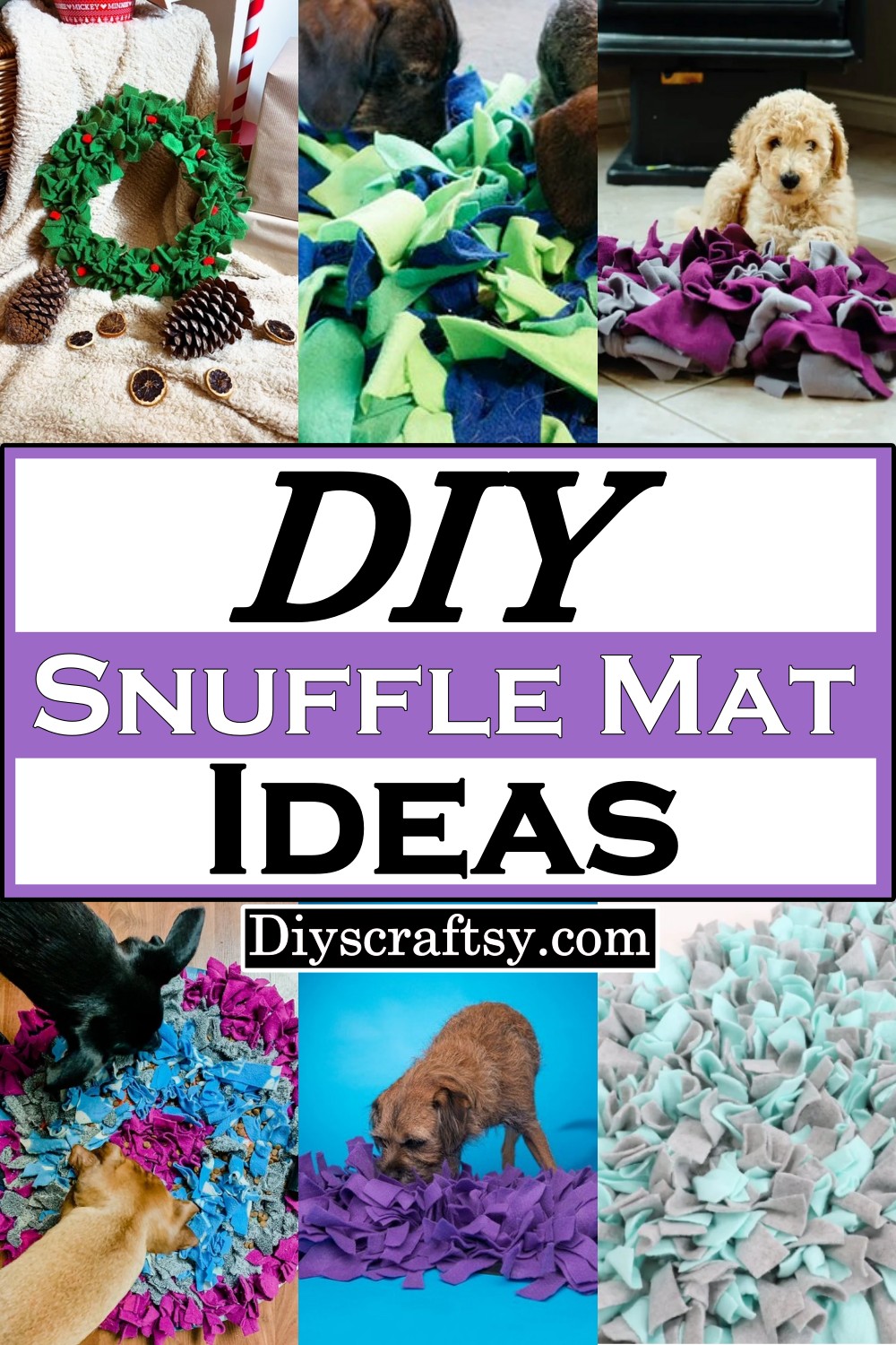 29 DIY Snuffle Mat Ideas You Can Make Easily DIYsCraftsy