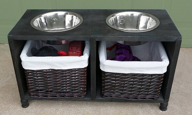 Dog Feeding Station Tutorial Pet Furniture