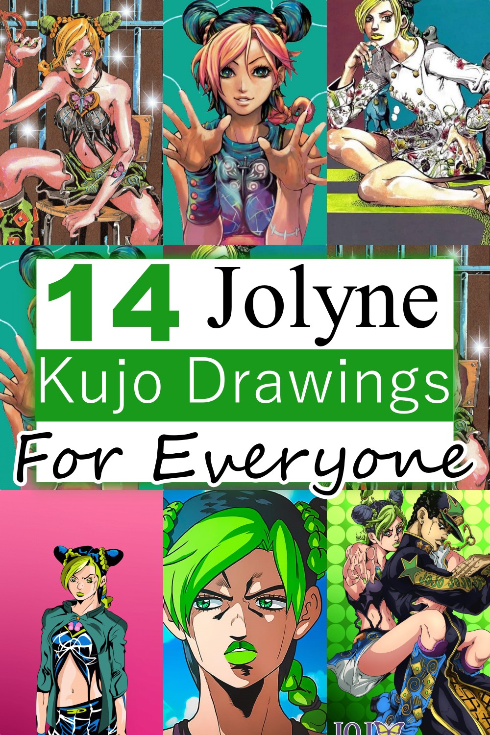 14 Jolyne Kujo Drawing Ideas For Everyone