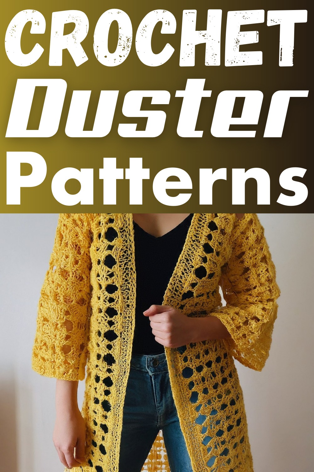 15 Free Crochet Duster Patterns