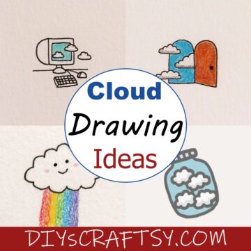 22 Fun Cloud Drawing Ideas For Kids To Inspire