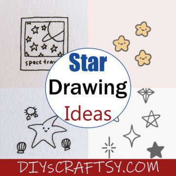 24 Star Drawing Ideas With Easy Tutorials