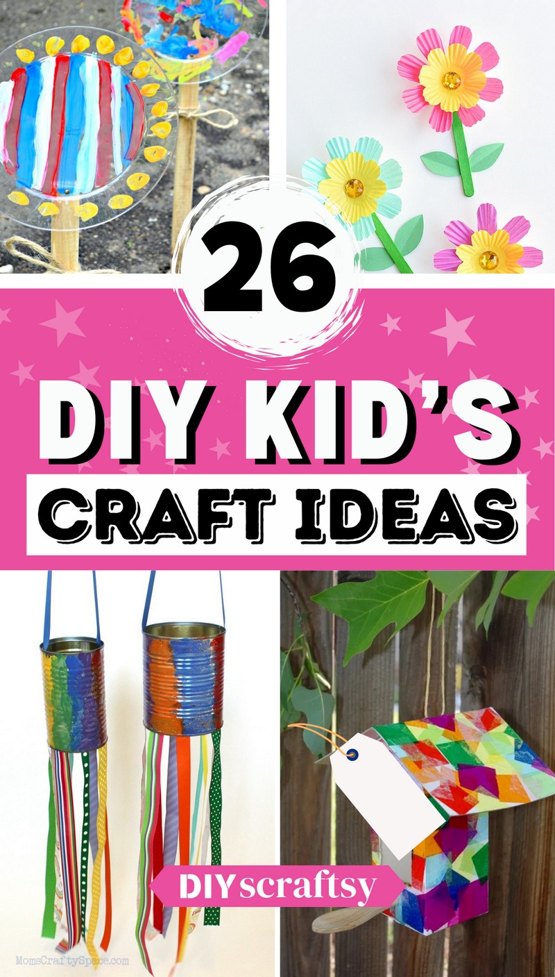 Easy DIY Kids Crafts To Enjoy At Home
