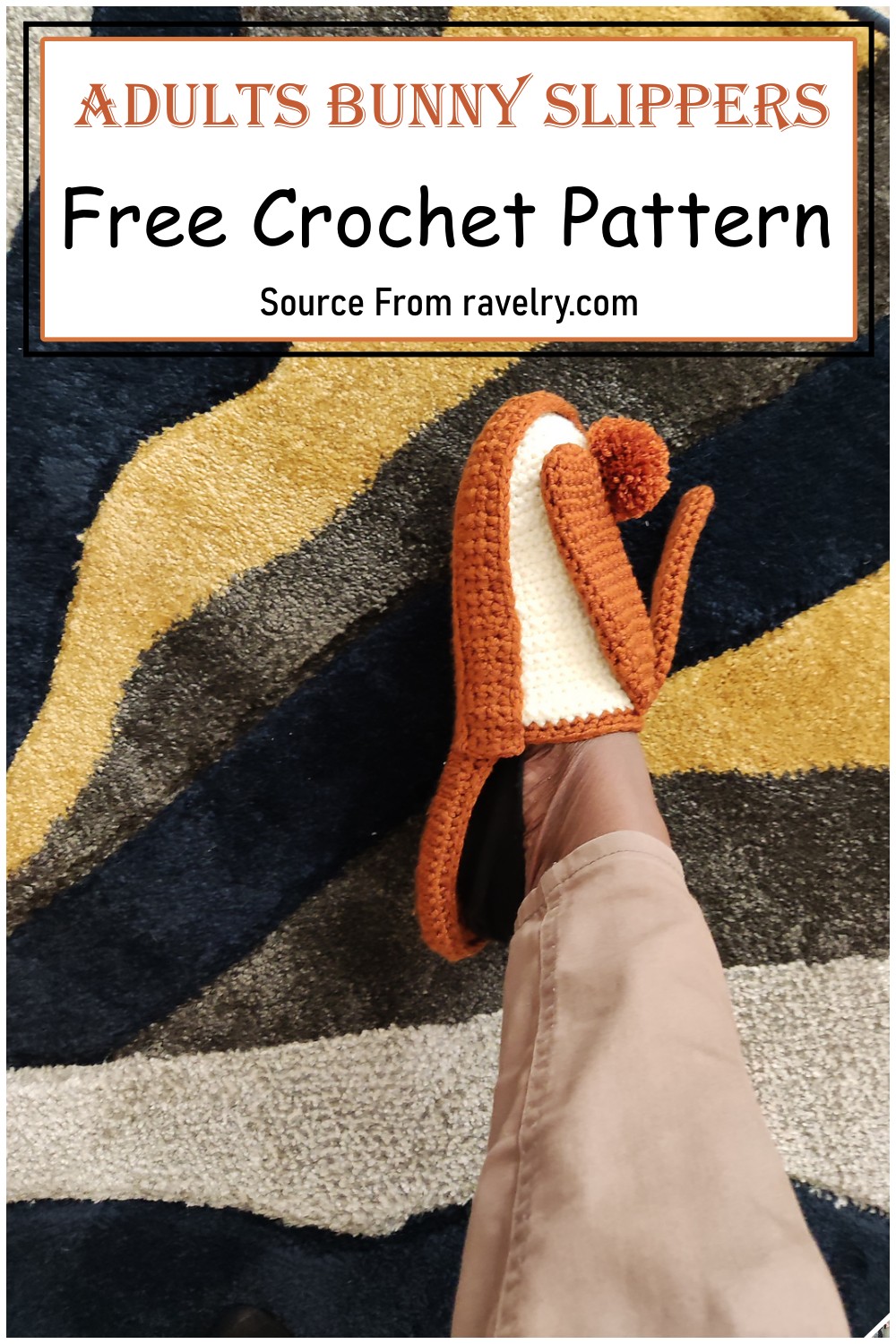 Adults Bunny Slippers