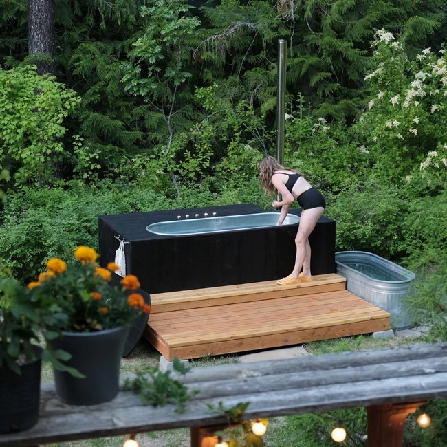 Build a DIY Hot Tub in Your Backyard