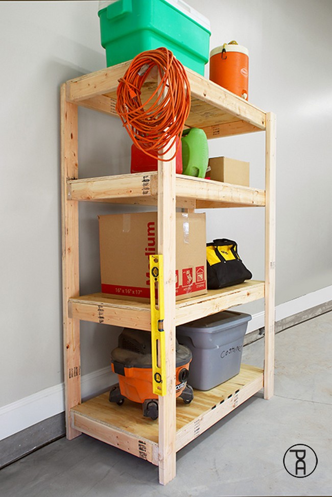 Cheap And Easy DIY Garage Organization