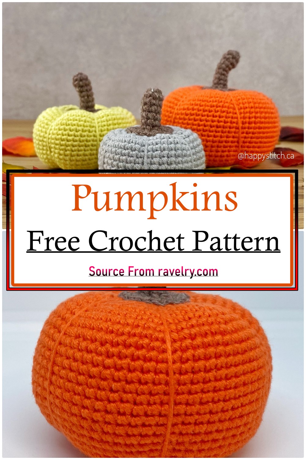 Crochet Pumpkins