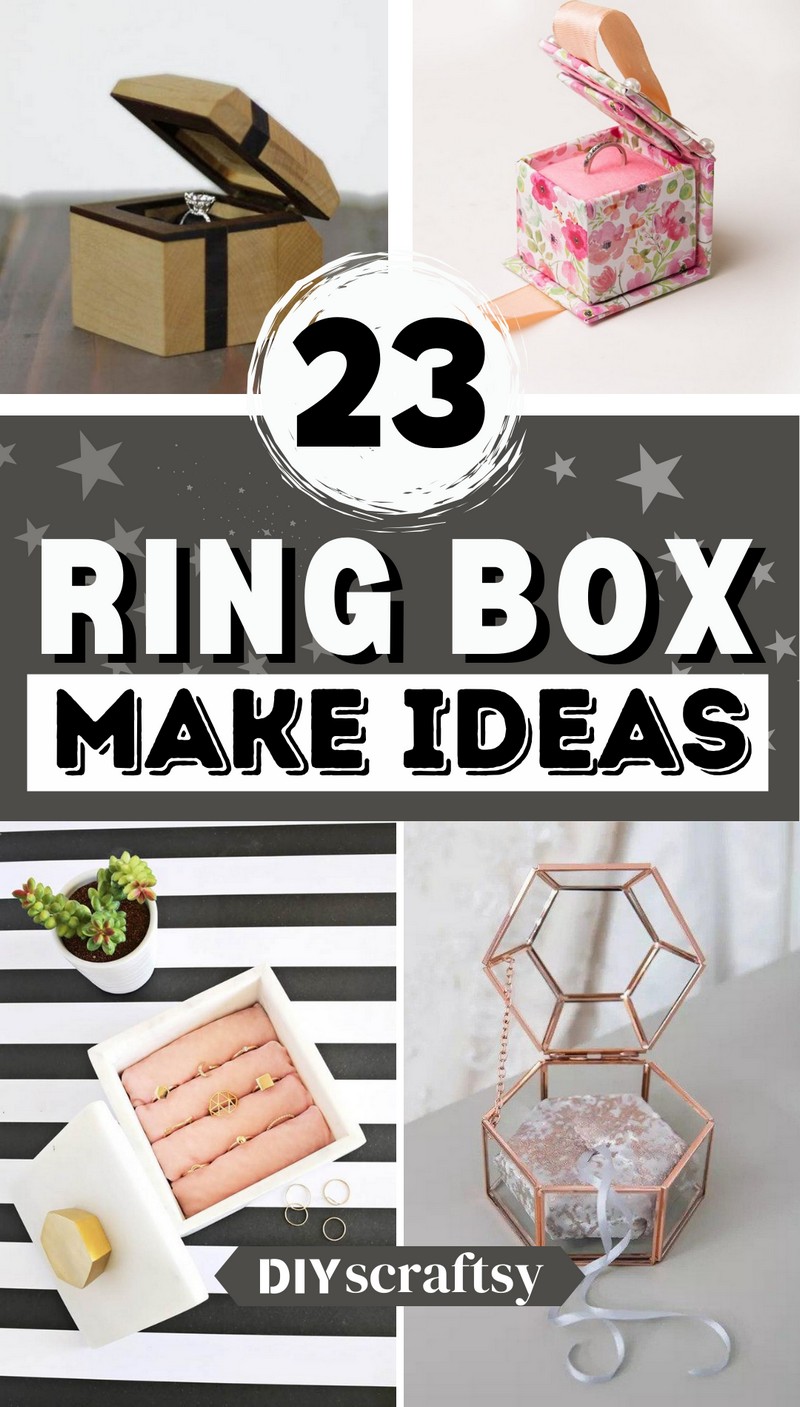 DIY ring box ideas