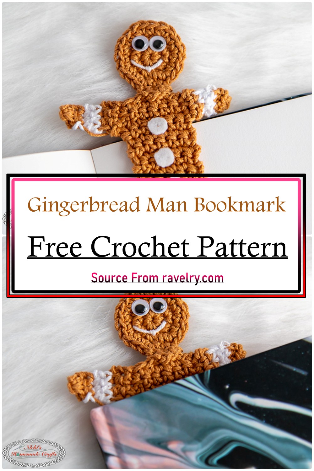 Gingerbread Man Bookmark