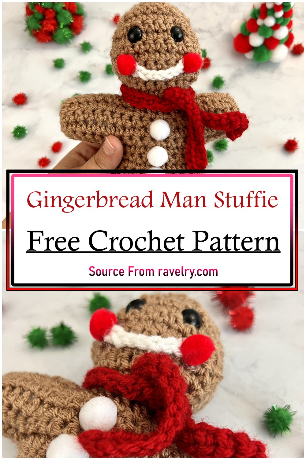 Gingerbread Man Stuffie