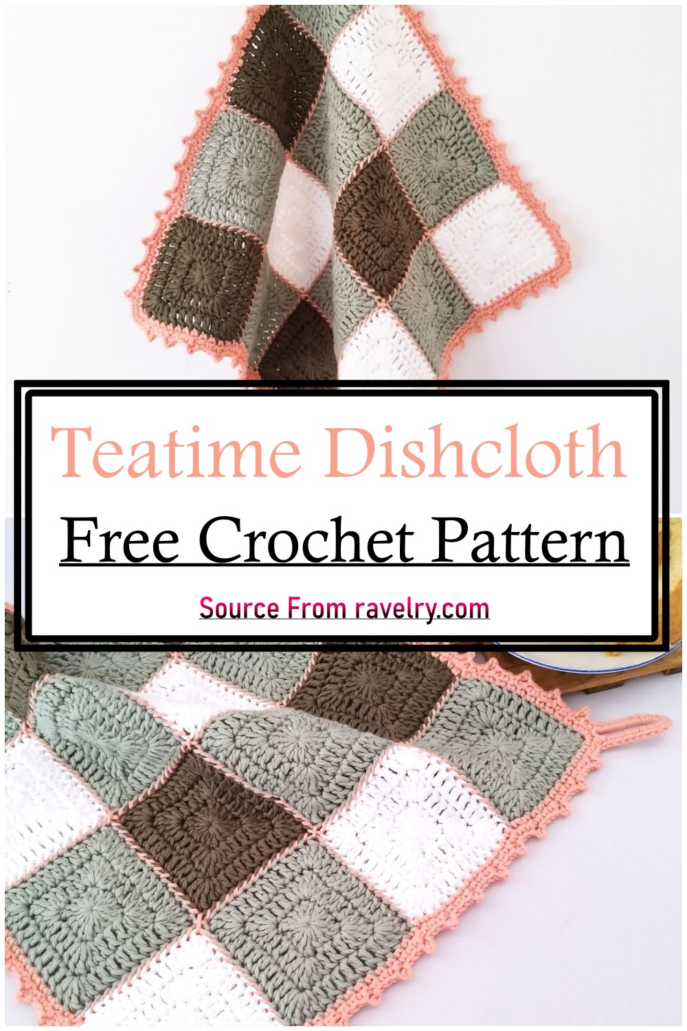 Teatime Dishcloth