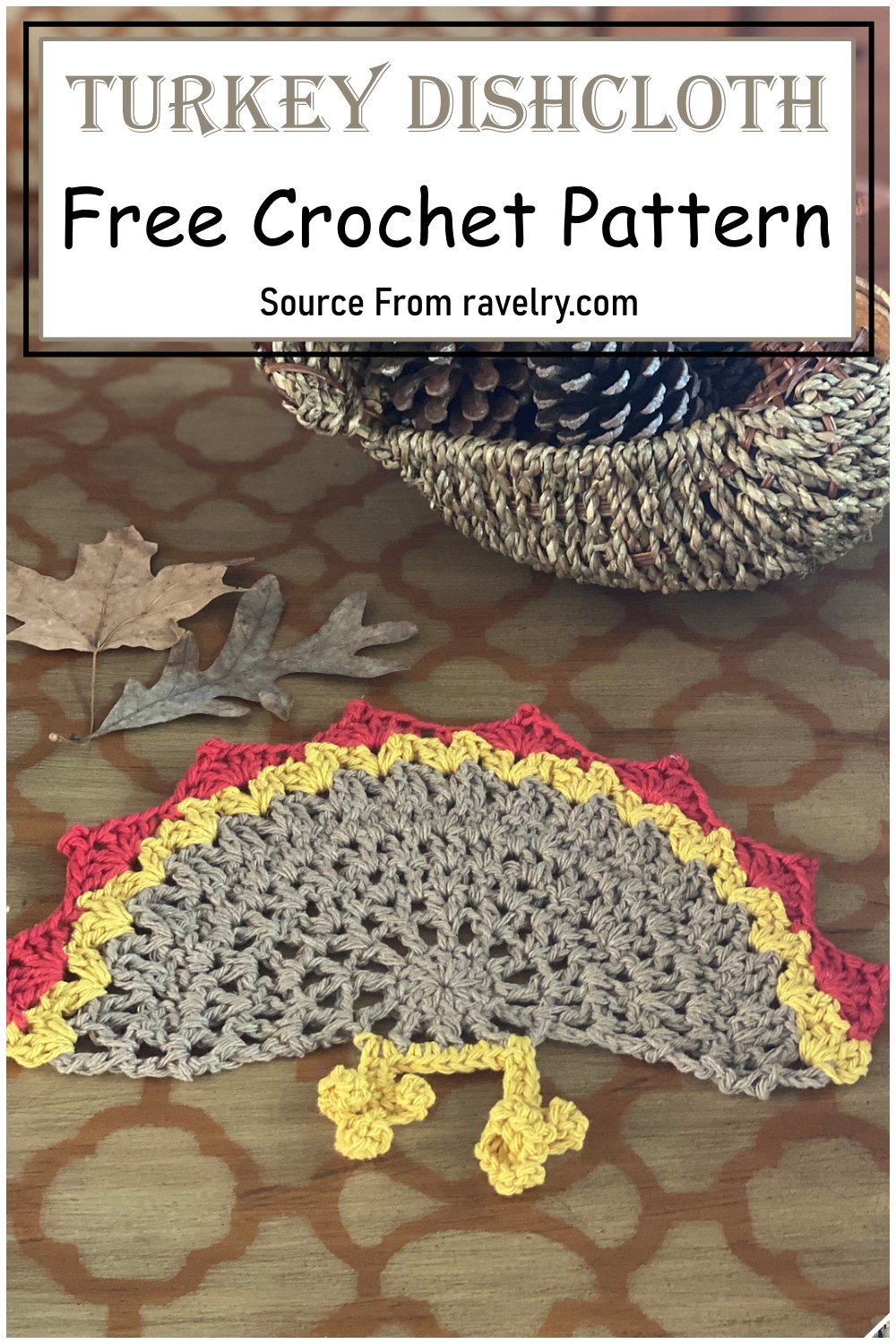 Turkey Dishcloth