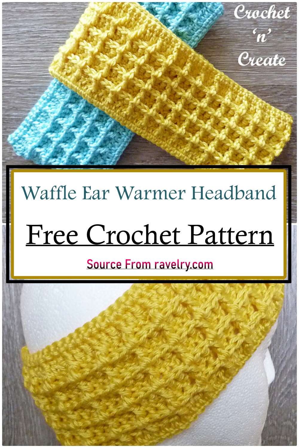 Waffle Ear Warmer Headband