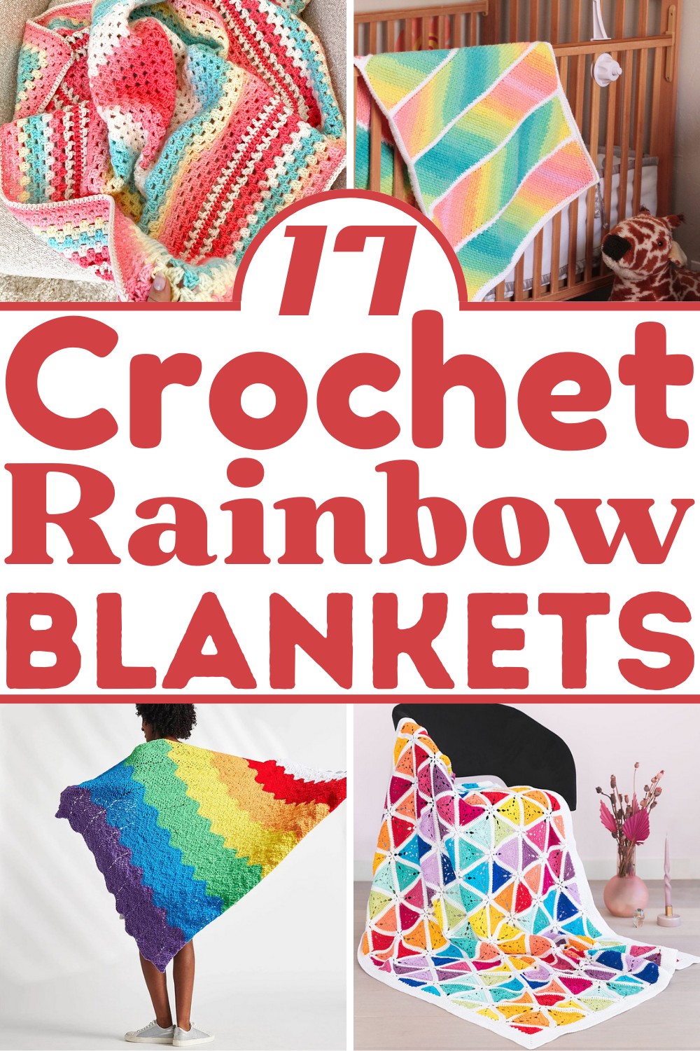 Crochet Rainbow Blanket Patterns