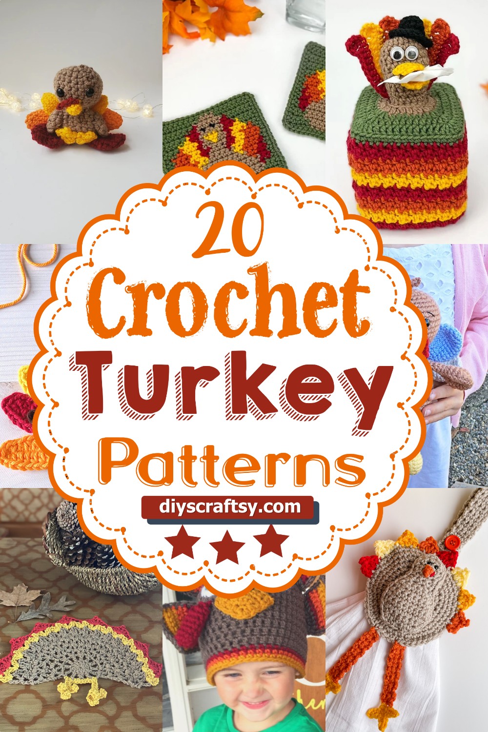 20 Free Crochet Turkey Patterns