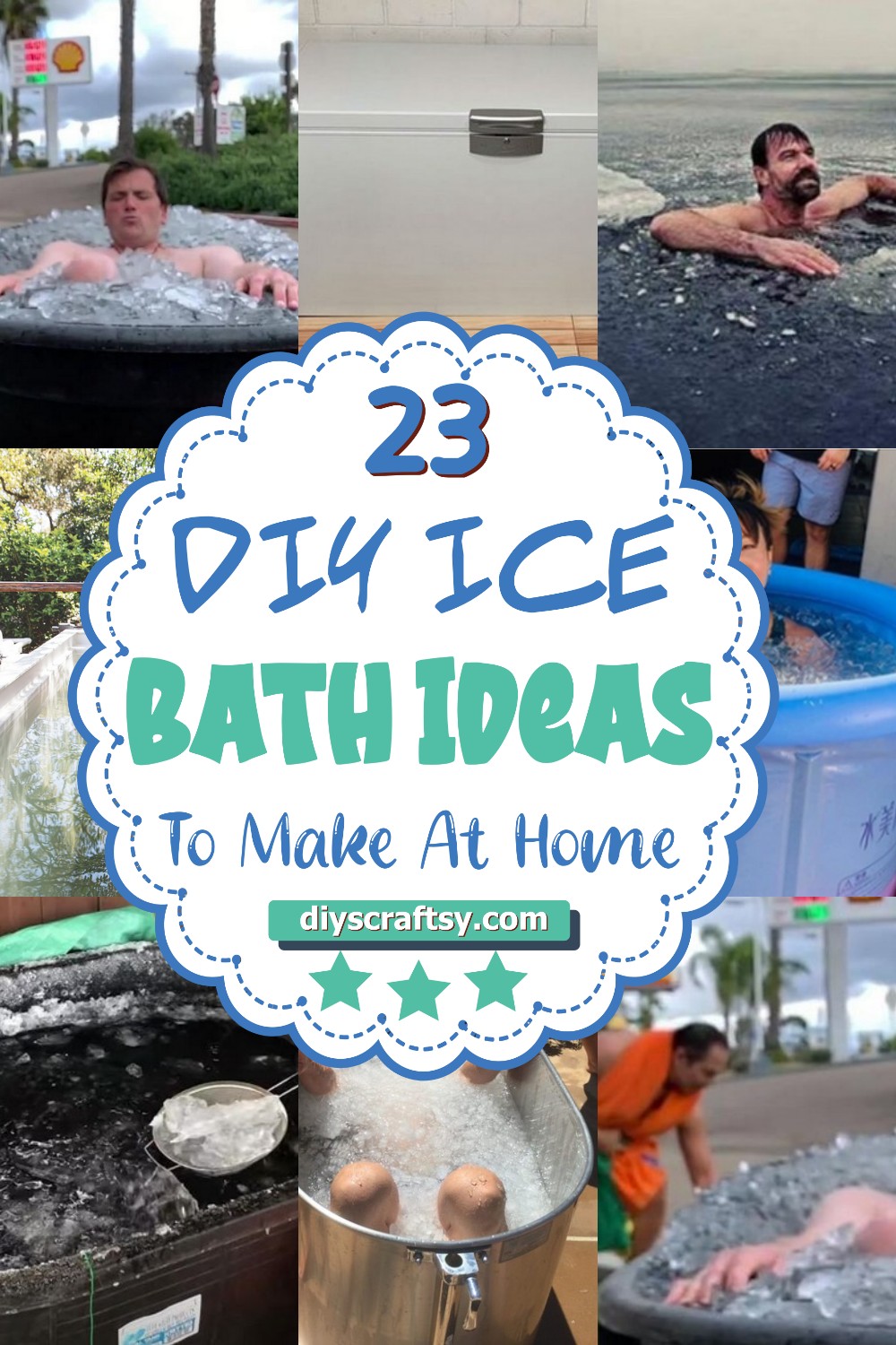 23 DIY Ice Bath Ideas To Make At Home DIYsCraftsy
