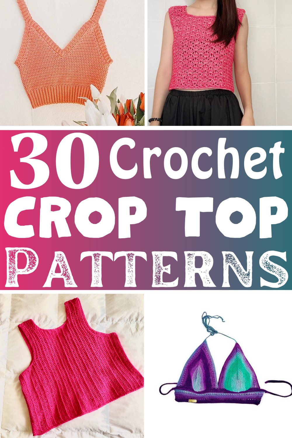 30 Free Crochet Crop Top Patterns For Summer
