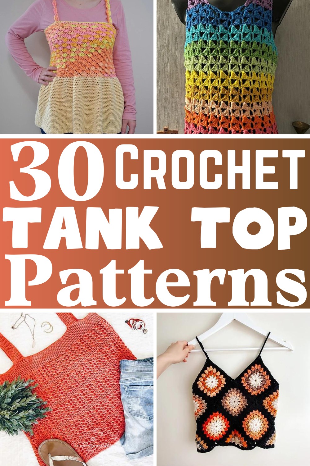 30 Free Crochet Tank Top Patterns For Summer