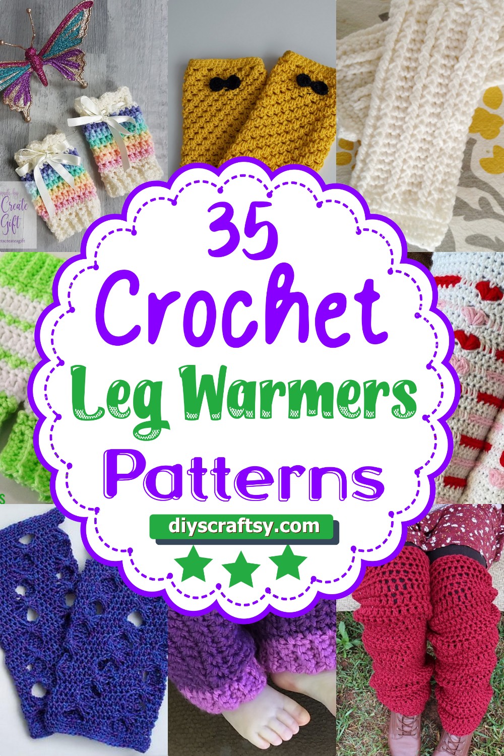 35 Free Crochet Leg Warmers Patterns For 2023