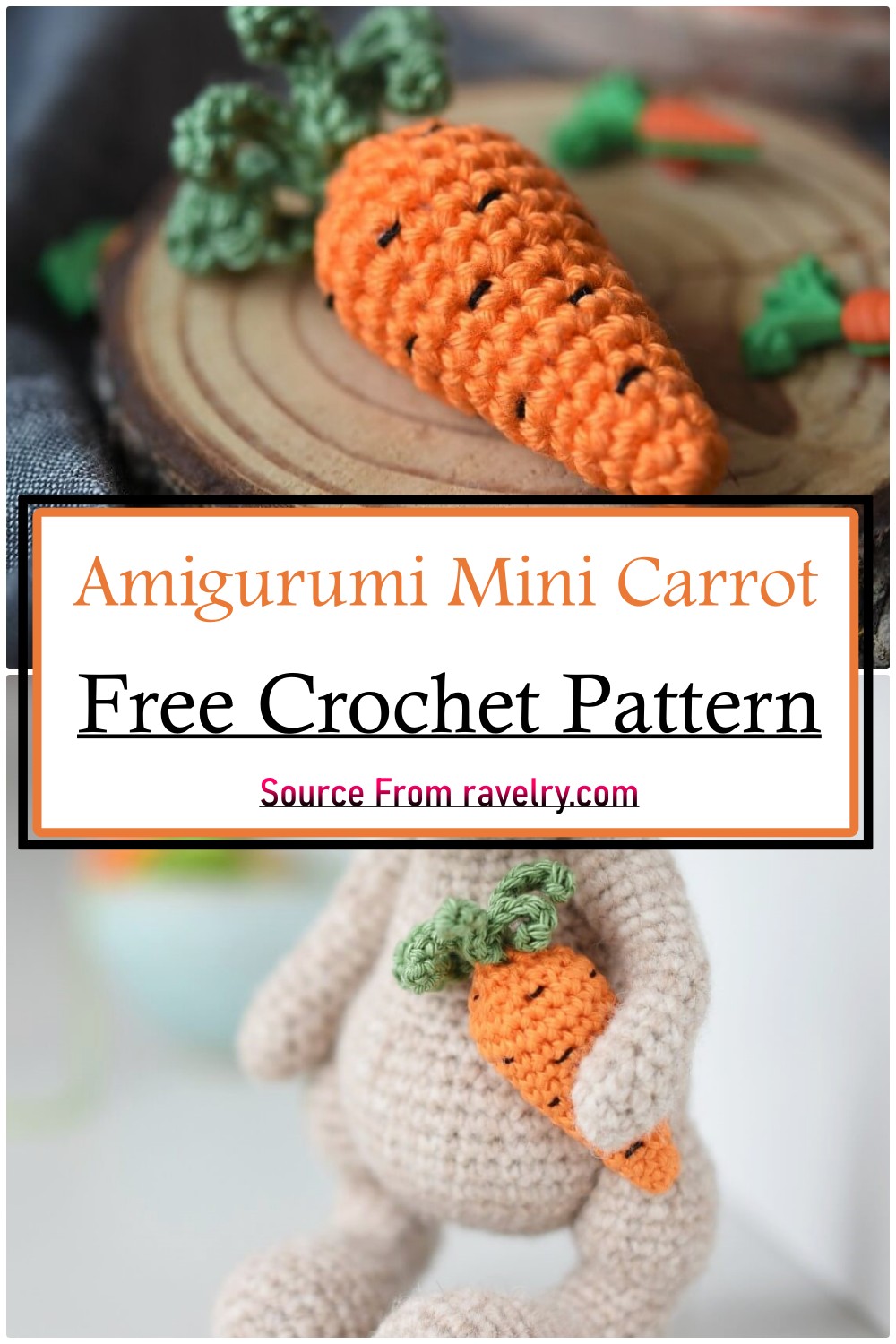 Amigurumi Mini Carrot