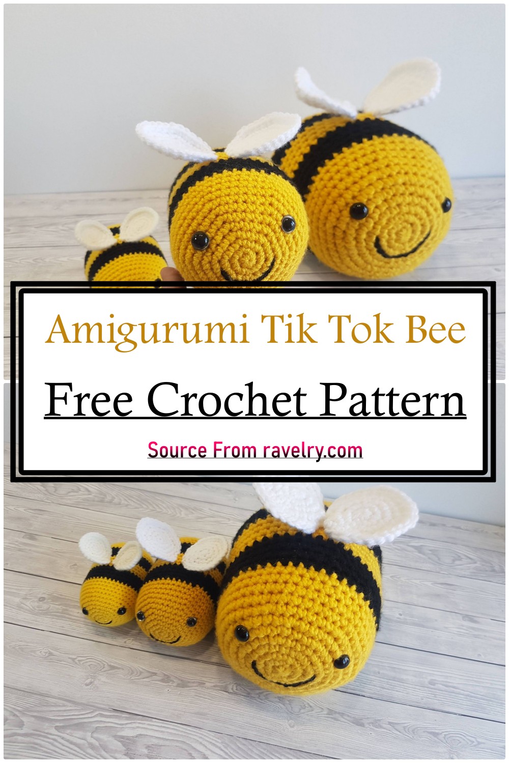 Amigurumi Tik Tok Bee