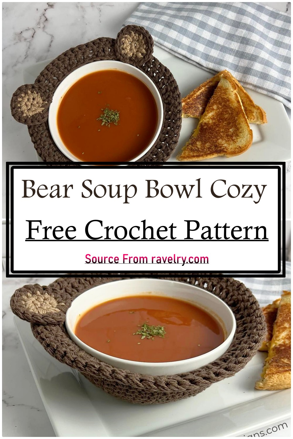 Bear Soup Bowl Cozy