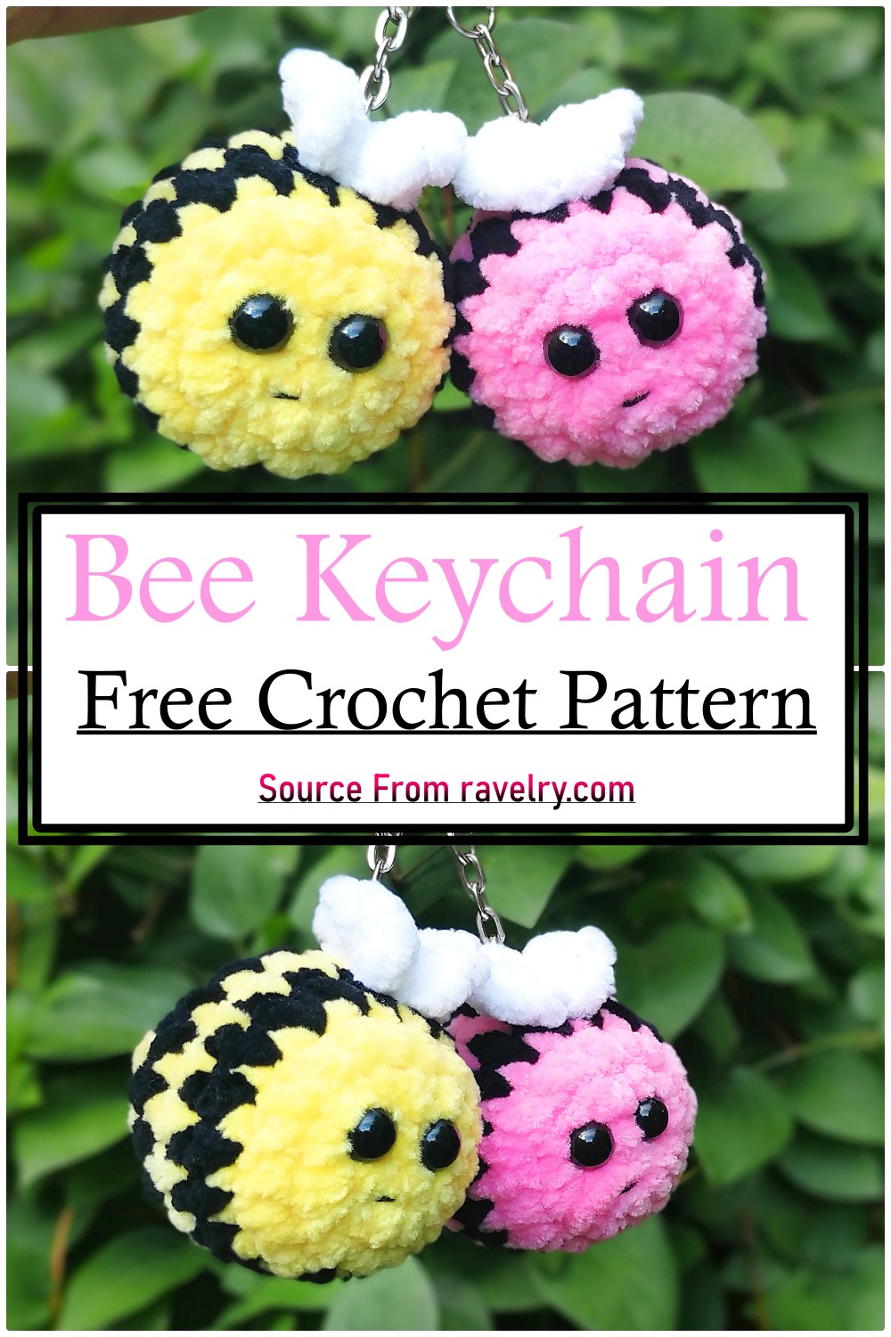 Bee Keychain