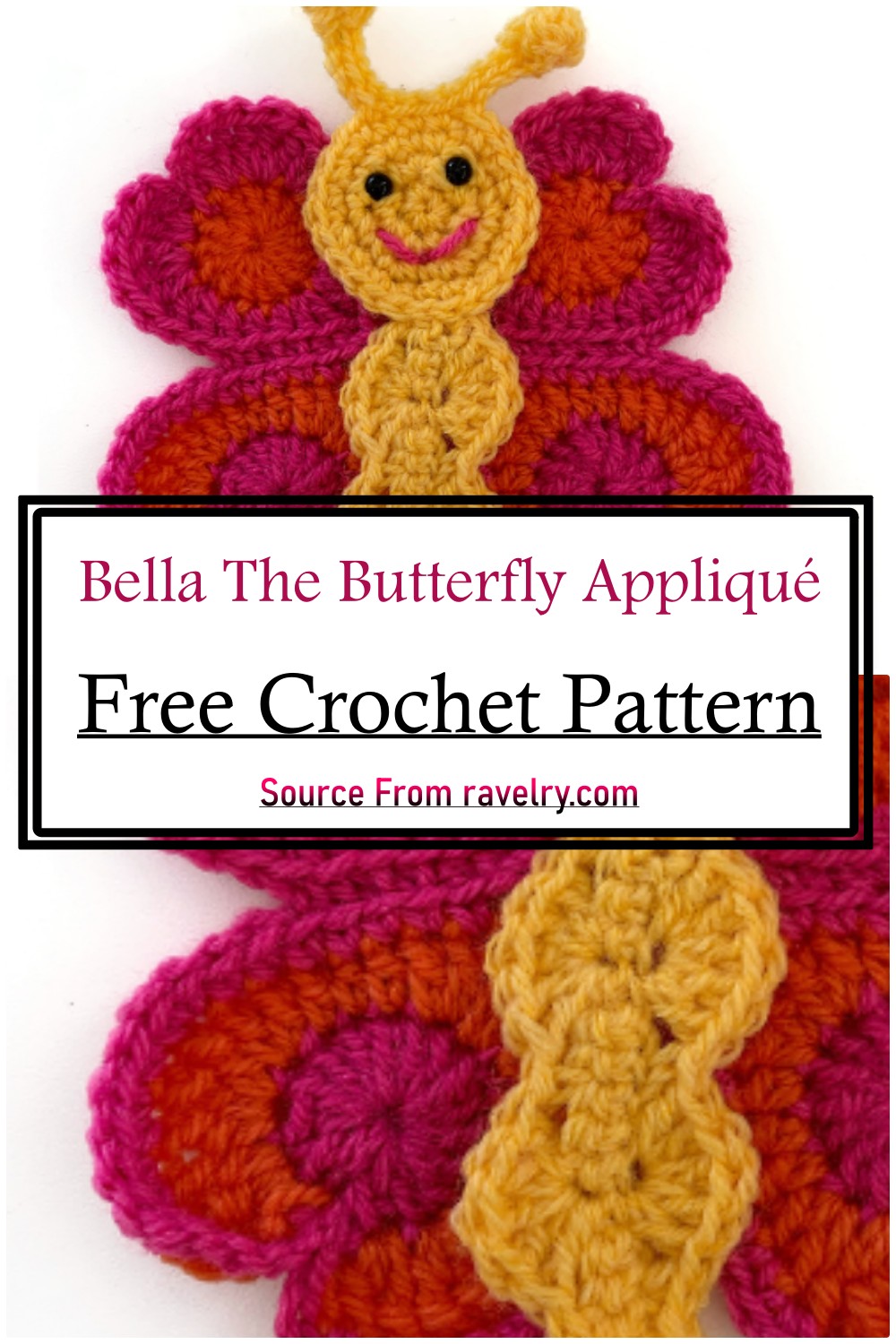 Bella The Butterfly Appliqué