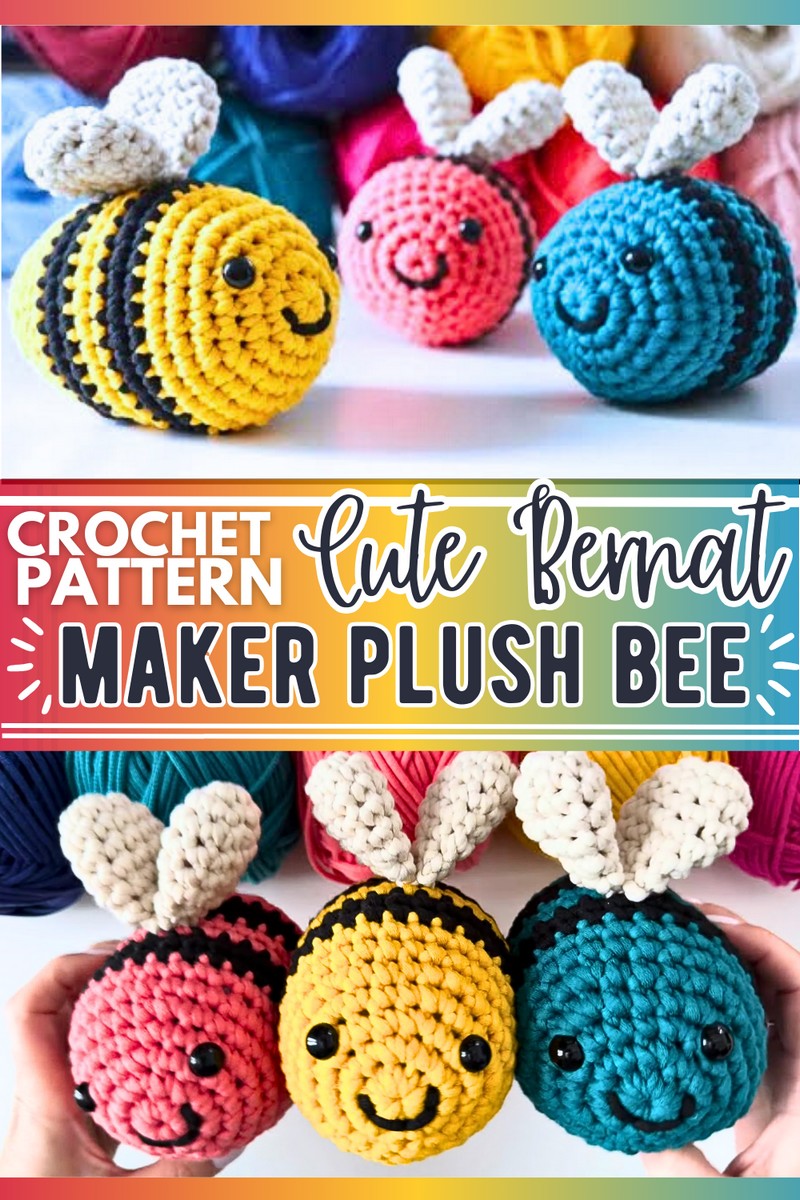 Bernat Maker Easy Crochet Bees